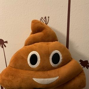 Poop emoji plushie